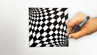 How to Draw Pattern #36 | Zentangle Pattern | Doodle Pattern | Mandala Pattern
