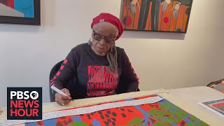 Artist Faith Ringgold’s life’s work celebrated in New York exhibit