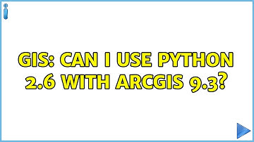 GIS: Can I use python 2.6 with ArcGIS 9.3? (2 Solutions!!)