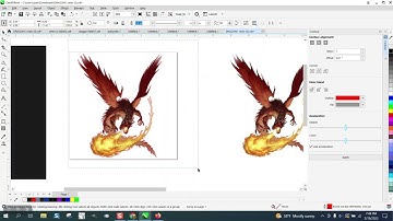 Corel Draw Tips & Tricks FIRE and part of it in front of the TEXT Part 3 CLEAN UP