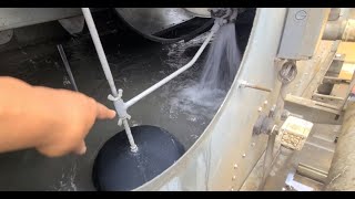 how to adjust float on cooling tower 