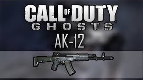 COD GHOSTS BEST CLASS SETUP- AK-12