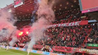 Sfeeractie Vak P FC Twente - Feyenoord 29-01-2023