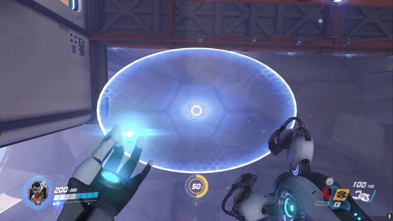 Overwatch シンメトラ 新アビリティ フォトン バリア その2 Youtube