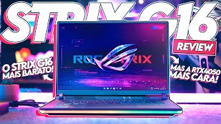 Um ROG STRIX G16 com uma RTX 4050: Construção TOP com GPU de ENTRADA, combina?