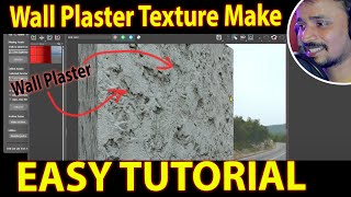 Wall Plaster Texture make | kaboomtechx