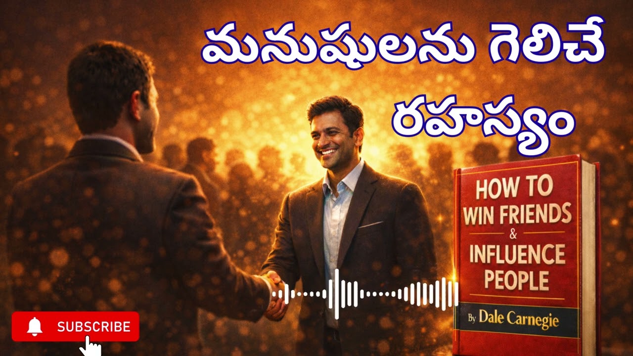 మనుషులను గెలిచే రహస్యం | How to Win Friends & Influence People Telugu Summary