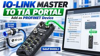 How to Add an IO-Link Master to TIA Portal via PROFINET | Balluff