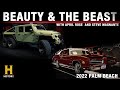 BEAUTY &amp; THE BEAST - 2022 Jeep Gladiator 6x6 &amp; 1969 Pontiac GTO - BARRETT-JACKSON 2022 PALM BEACH