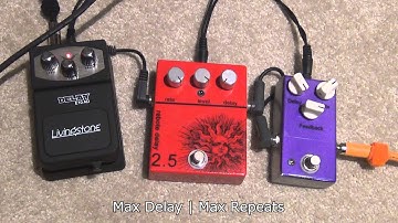 Livingstone Delay vs DIY PT2399 Delays