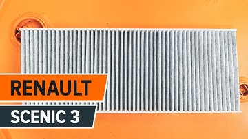 Hoe een interieurfilter vervangen op een RENAULT SCENIC 3 HANDLEIDING | AUTODOC
