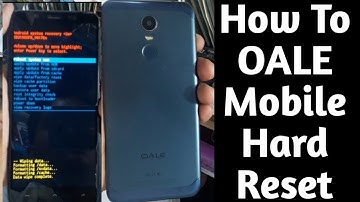 how to oale mobile reset || OALE All Model Reset || Faisal Shahzad