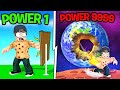 Becoming the strongest puncher in roblox