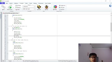 Bài tập 3 VXL : Thiết kế mạch giao tiếp vi điều khiển với 16 led đơn chạy 10 kiểu khác nhau