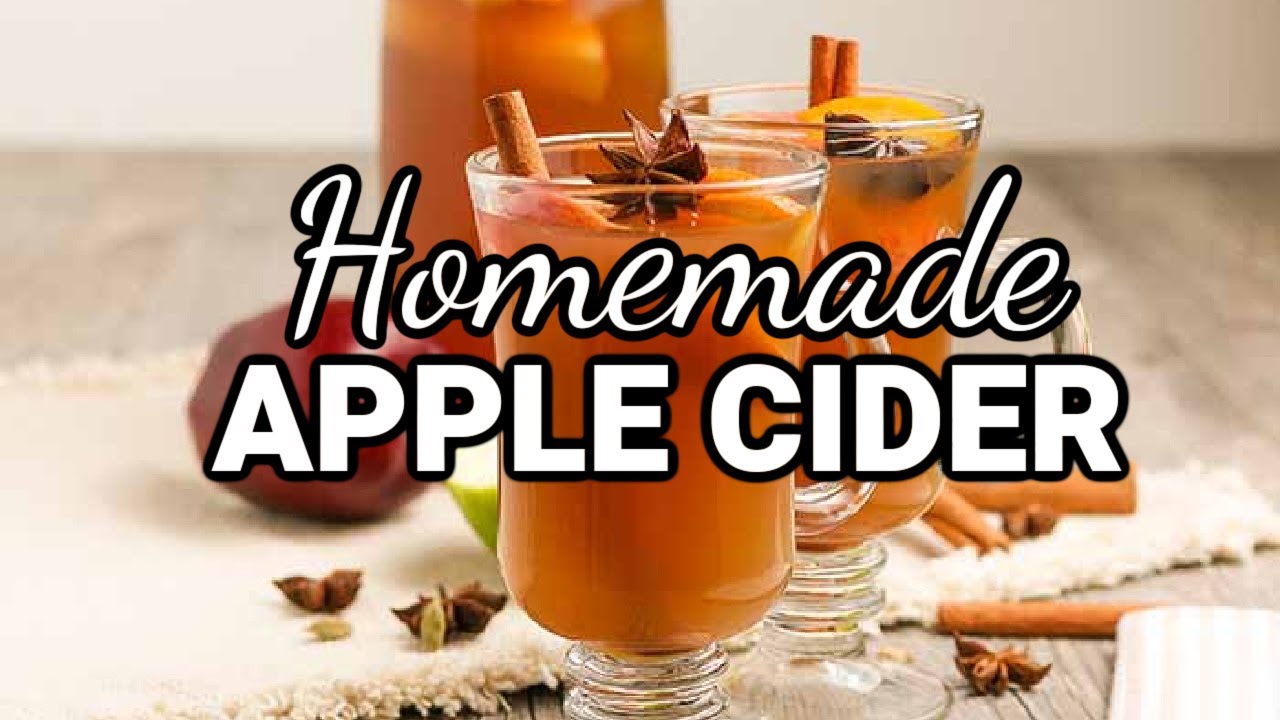 Easy & Delicious Apple Cider
