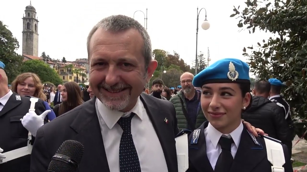 La cerimonia del giuramento del 185° corso Polizia penitenziaria Scuola Verbania