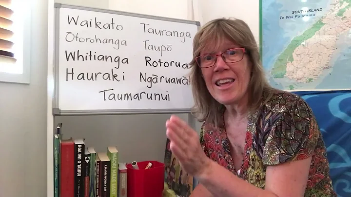 Video about pronunciation of te reo Mori place nam...