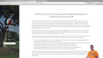 JS Web Apps - profile image - resources used