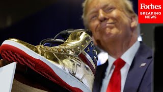 'When You Think Of Donald Trump You Don't Think Of Jordans': Why Trump Shoes Resemble A 'Money Grab'