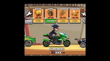 Hill Climb Racing 2 : Super Bike Maxed Out 🔥