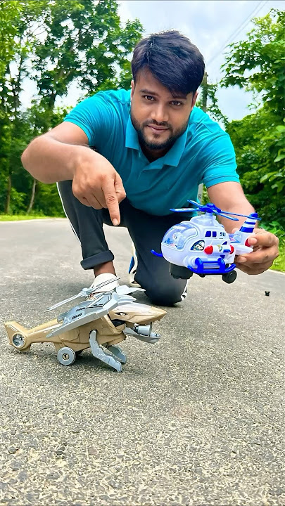 Small RC Helicopter 🚁 and Big Falcon Helicopter😱