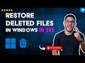 How to RECOVER DELETED FILES from CMD in WINDOWS in 39 S
