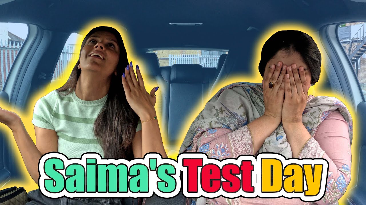 Saima Drive In Saima's Driving Lesson And TEST RESULT - YouTube