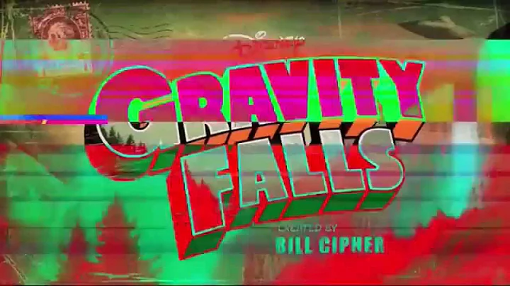 Reverse Message in new Gravity Falls intro