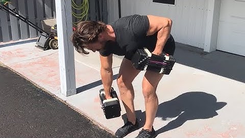 Alternating Dumbbell Row