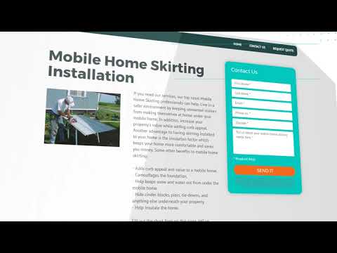 Professional Mobile Home Skirting Services