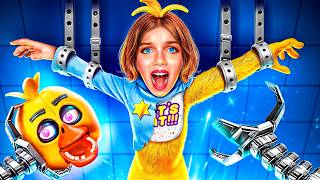 Five Nights in Jail: How to Become Chica! FNaF Makeover Challenge!