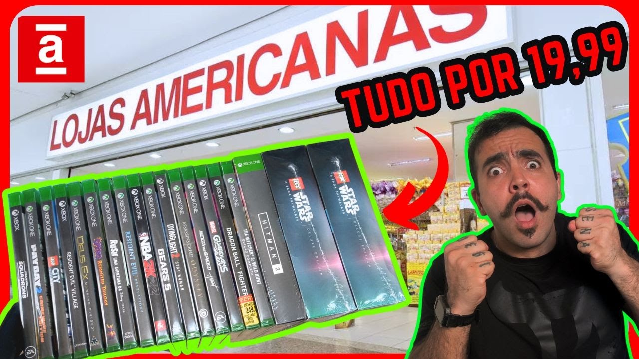 JOGOS DE PS5, PS4 E XBOX POR R$ 19,99 NA AMERICANAS - SALDÃO DE