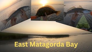 Slam before 7AM! East Matagorda Bay Fishing, Texas Saltwater Kayak Fishing, Down South Lures & DOA