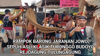 TERBARU‼️RAMPOK BARONG JARANAN JOWO SEPUH ASLI KLASIK TURONGGO BUDOYO REJOAGUNG TULUNGAGUNG #viral 