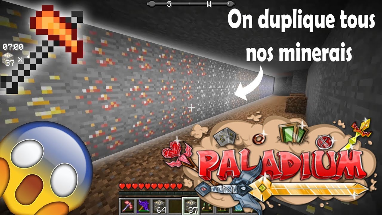 JE DUPLIQUE MES MINERAIS || RÉPARATION D'UN HAMMER || PALADIUM V5