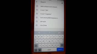 How to search emails in Gmail iOS or iPhone app | Gmail search operators screenshot 2