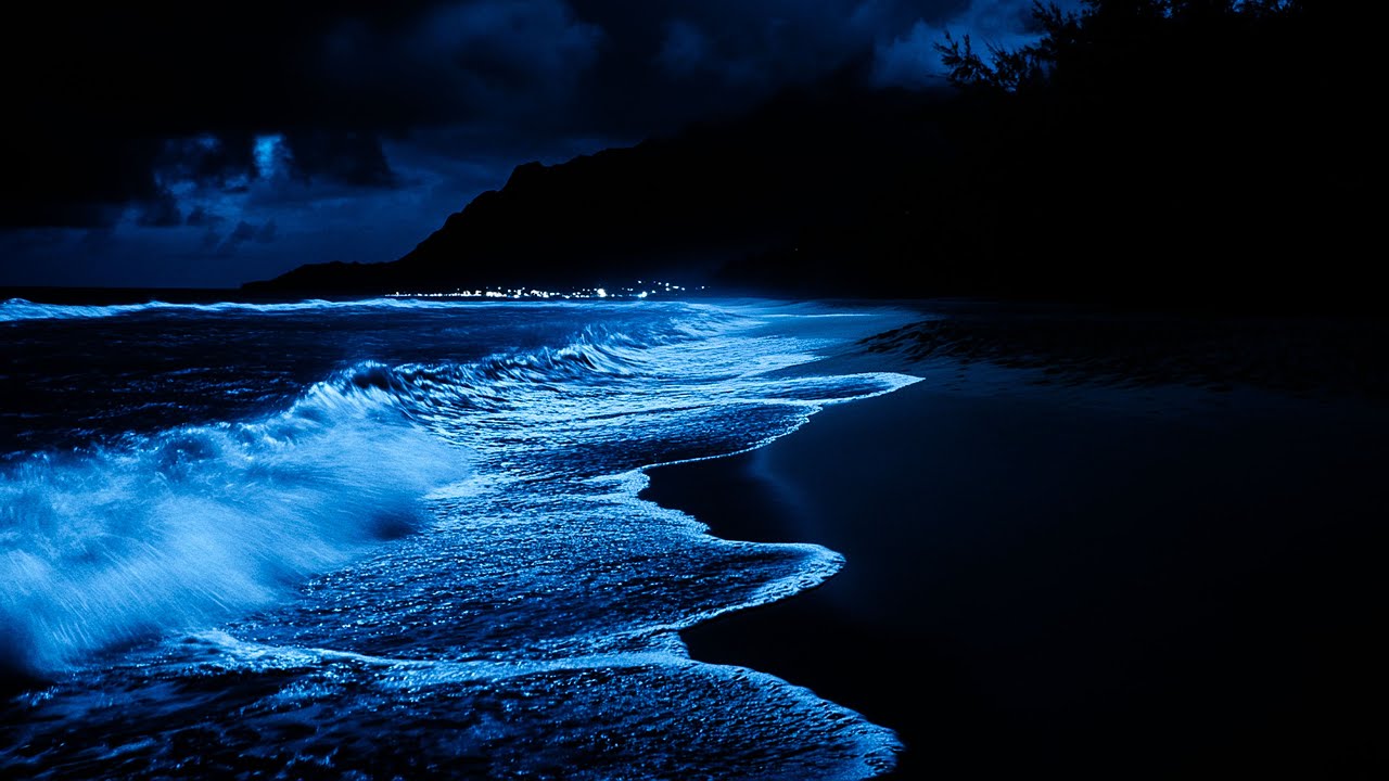 Fall Asleep In Under 3 Minutes - Full Body Healing And Regeneration With Slow Ocean Waves Calming