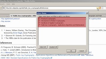 UPenn Biomedical Library: Zotero: Adding citations from web sources