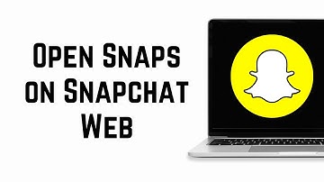 How To Open Snaps On Snapchat Web (2023)