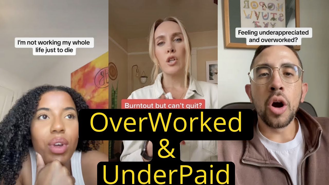 People are Over Worked & Underpaid & Under Appreciated | TikTok Jobs