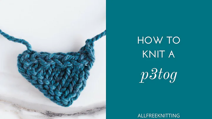 How to Purl Three Together (P3TOG)