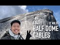 Climbing the yosemite half dome cables  the 92123 thunderstorm