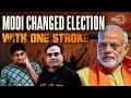 Modis one stroke and everyone is shocked  phase 2    voting  harsh kumar sanjaydixit
