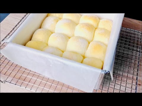 [ENG SUB] Resep Roti Susu Jepang | Sangat Lembut | Japanese Milk Bread