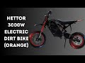 3000W Electric Dirt Bike 38MPH Speed | 48V 23Ah Battery | Dual Suspension Off Road Beast – Hettor