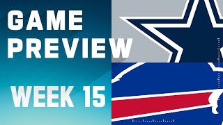 Dallas Cowboys vs. Buffalo Bills | 2023 Week 15 Game Preview