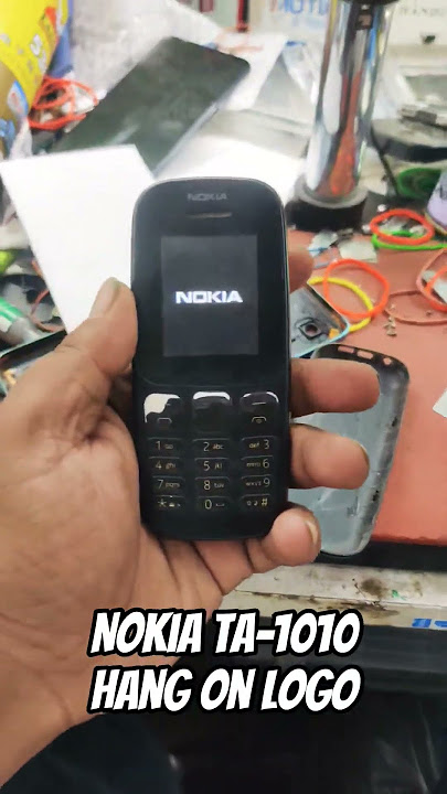 NOKIA TA-1010 HANG ON LOGO #mobilerepairing