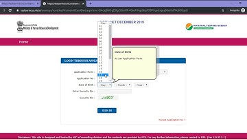 Recover Application Number and Password of UGC NET 2019