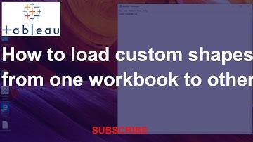 How to load custom shapes || Copy custom shapes from one workbook to other