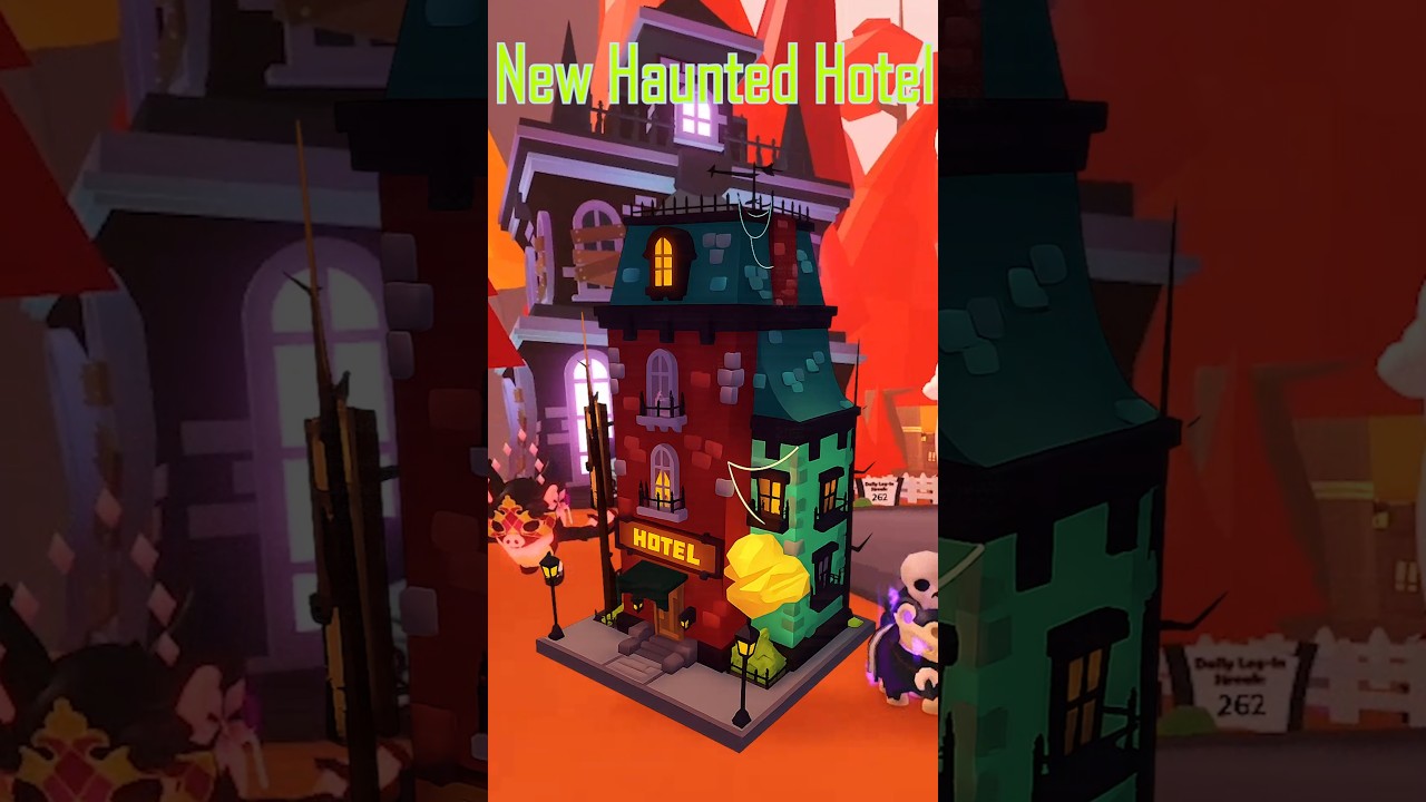 NEW HAUNTED HOTEL in Adopt Me! 🏨👻🎃 (Friday Update) #adoptme #adoptmehalloween #adoptmehouse #roblox